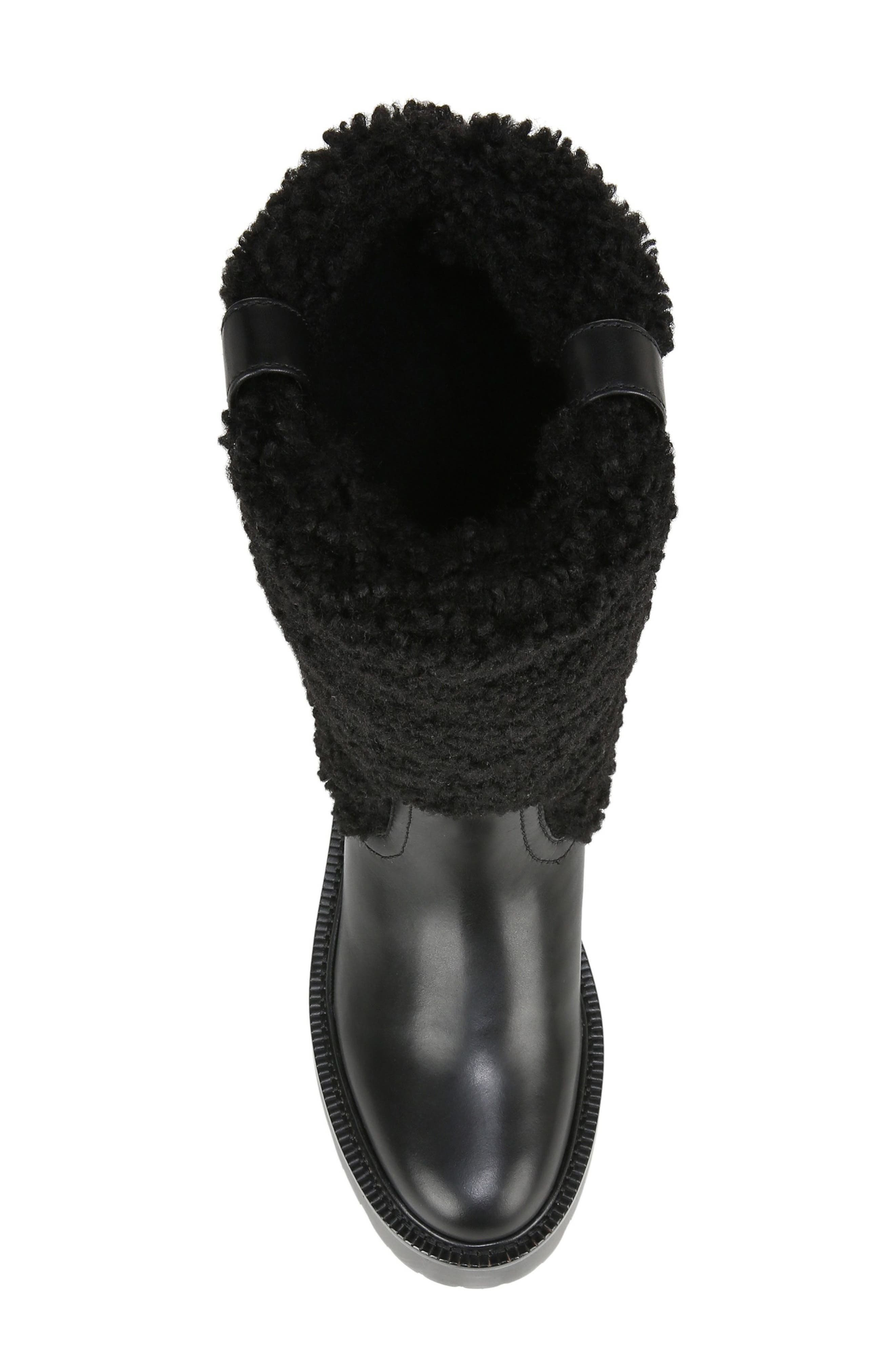 Sam Edelman Elfie Faux Shearling Platform Boot, Alternate, color, 