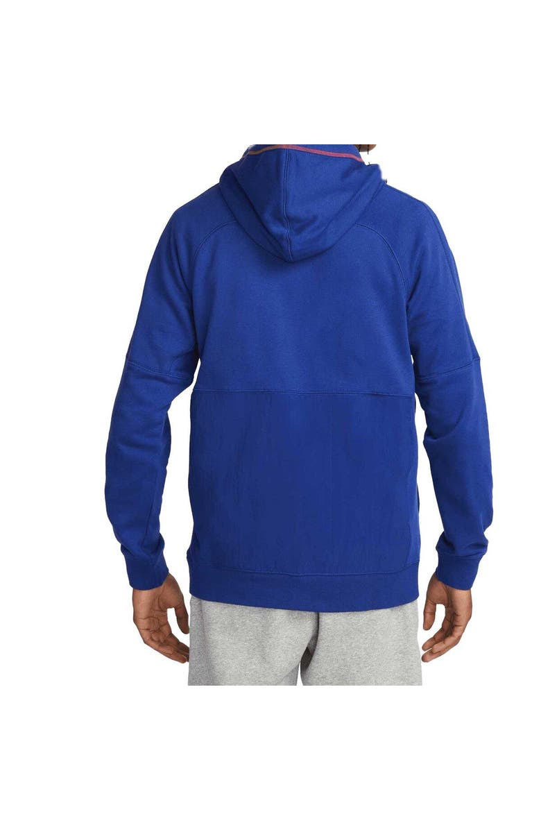 Nike Men's Nike Navy Netherlands National Team Travel Fleece Pullover Hoodie, Alternate, color, 