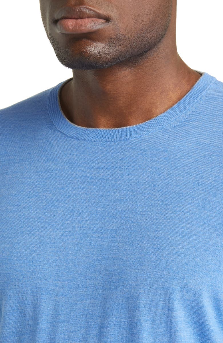 Peter Millar Crown Crafted Excursionist Flex Wool Blend Crewneck Sweater, Alternate, color,