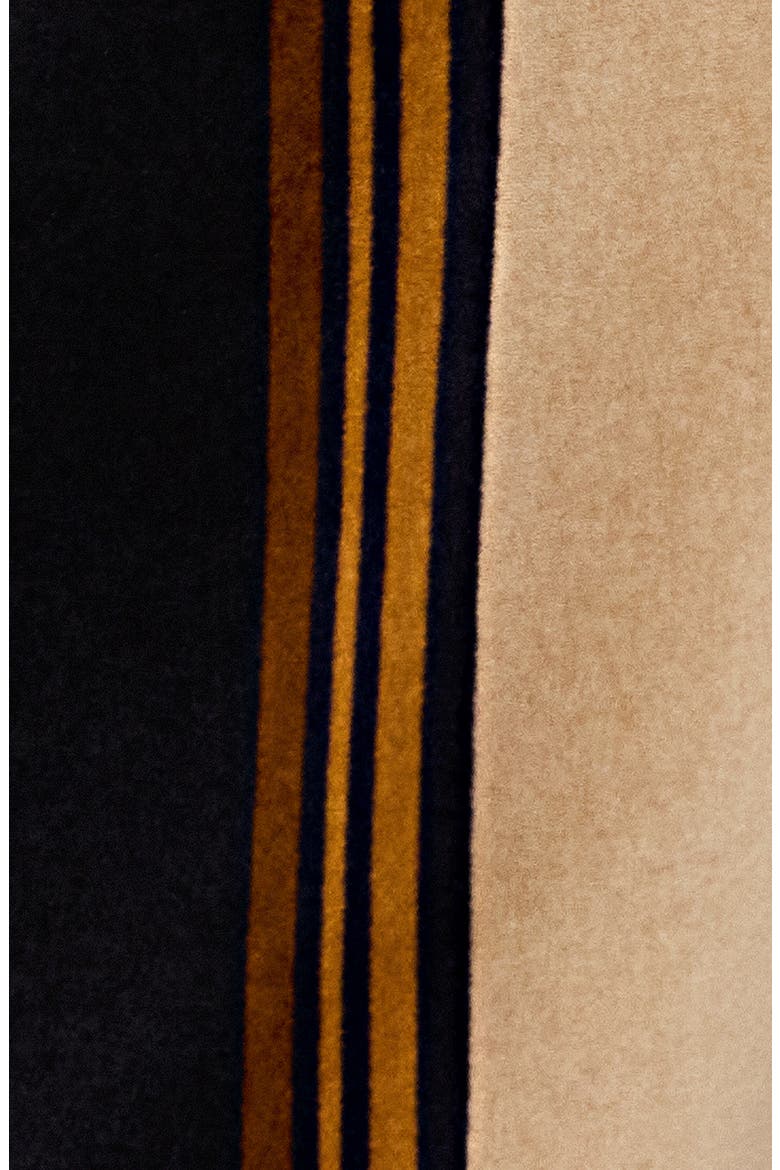 Isla Stripe High Waist Wide Leg Pants, Alternate, color, SEPIA TINT/ MIDNIGHT