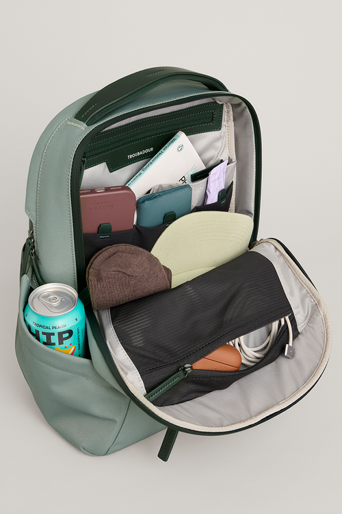 Troubadour Apex Compact Backpack 4.0 In Green