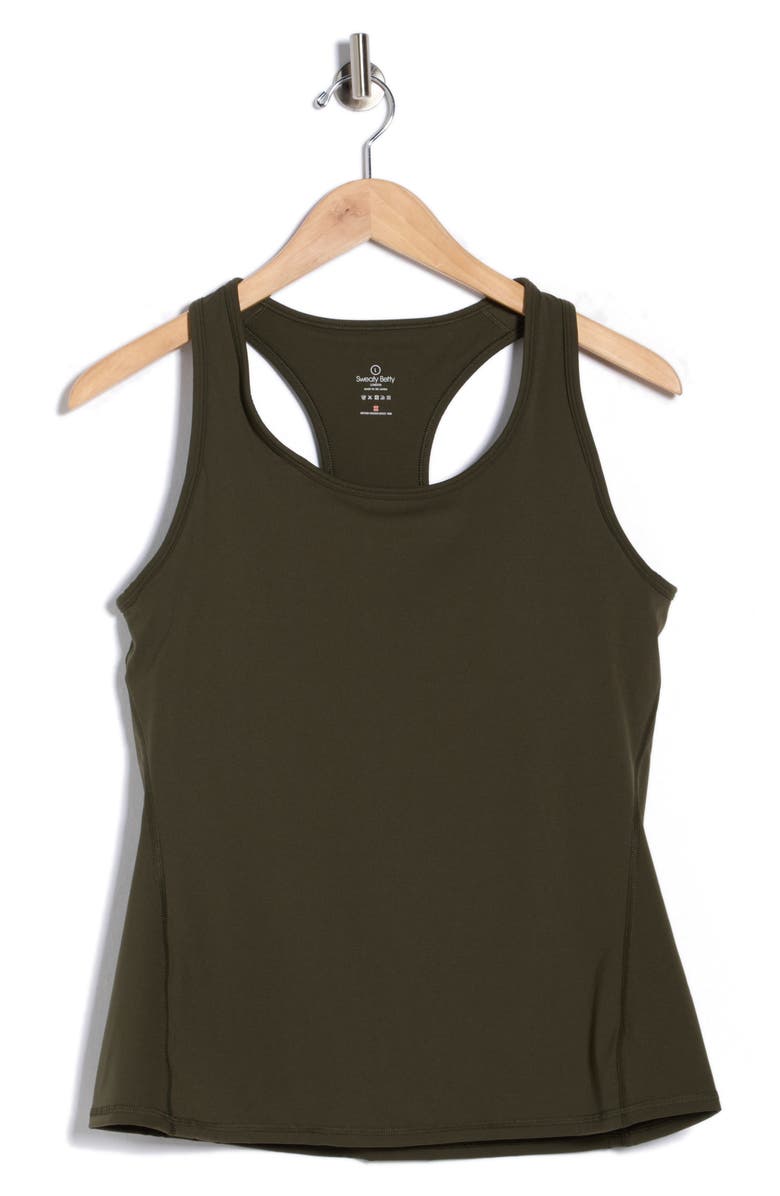 Sweaty Betty Power Medium Impact Sports Bra, Main, color, Sable Brow