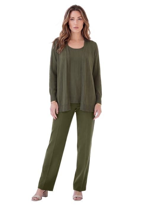 Plus Size Drop Needle Cardigan Lightweight Sweater Knit