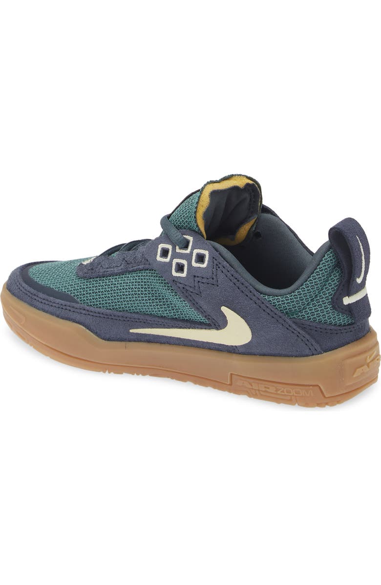 Nike Kids' SB Day One Skate Sneaker, Alternate, color, Blue/ Alabaster/ Green
