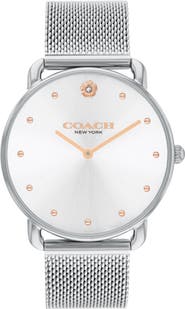 COACH Elliot Mesh Strap Watch, 36mm