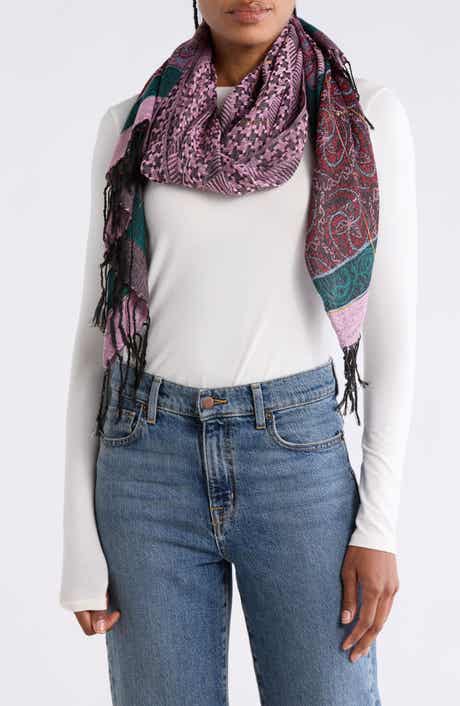 Plaid and Paisley Scarf