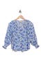 selected Ivory/ Royal Blue Floral