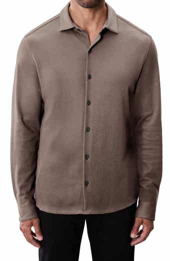 Robert Barakett Milo Knit Button-Up Shirt