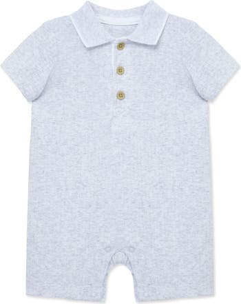 Knit Polo Romper
