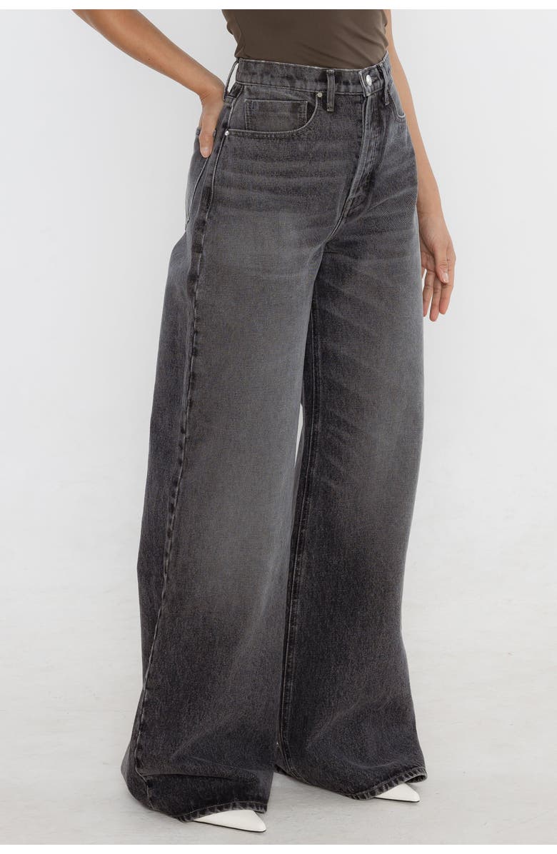 Rudes Denim The Phoenix wide-leg Jean, Alternate, color, Surfers Grey