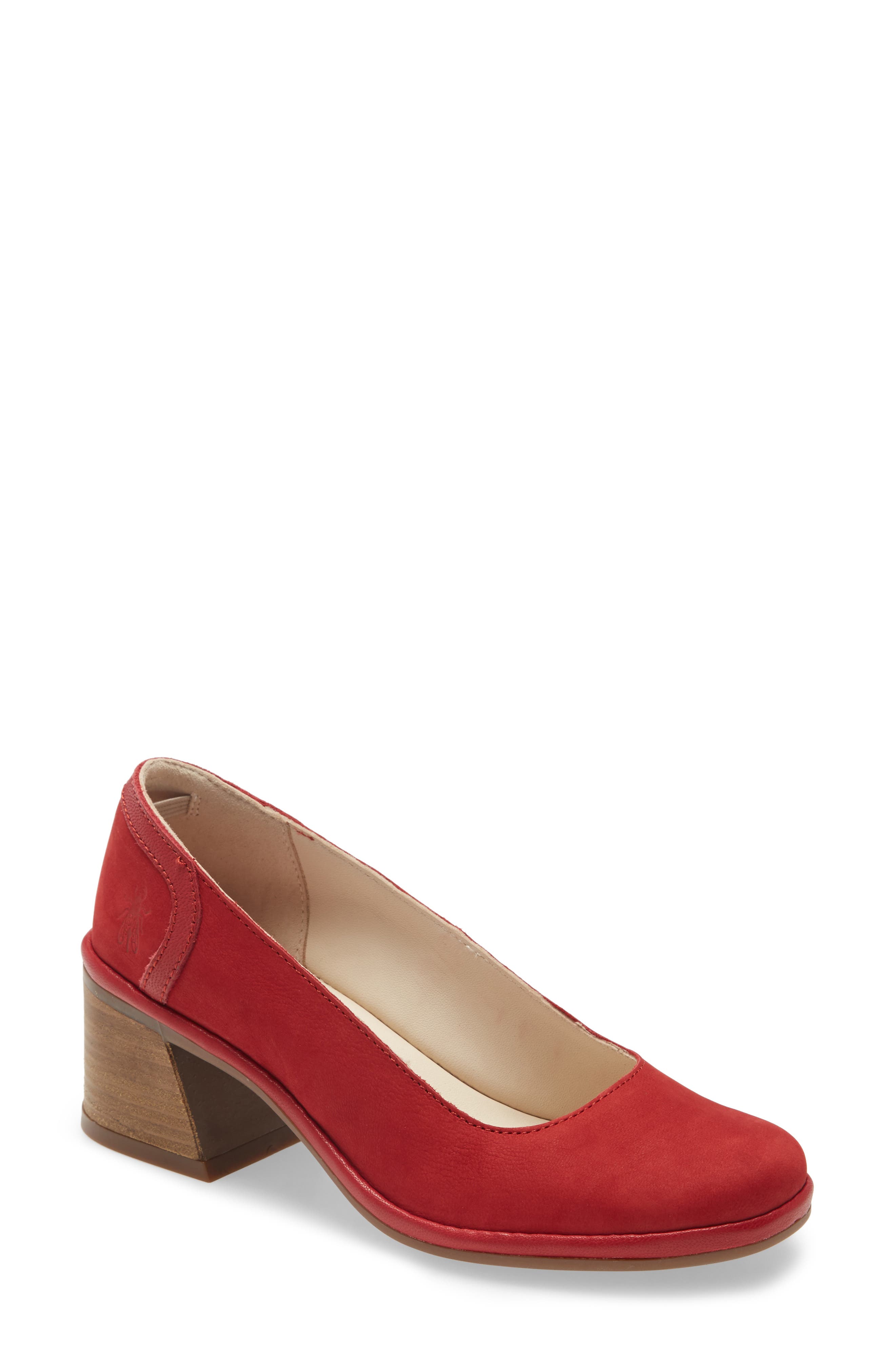 Luno Pump, Main, color, LIPSTICK RED LEATHER