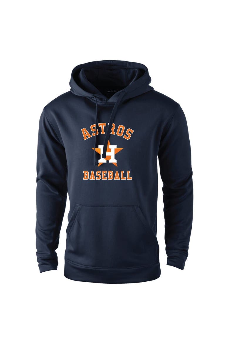 Men's Dunbrooke Navy Houston Astros Champion Pullover Hoodie, Alternate, color, Navy