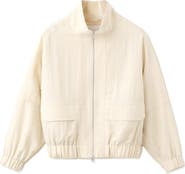 MANGO Featuring Hailey Bieber Bomber Jacket
