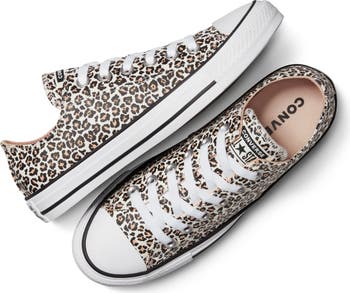 Gender Inclusive Chuck Taylor All Star Leopard Spot Canvas Low Top Sneaker