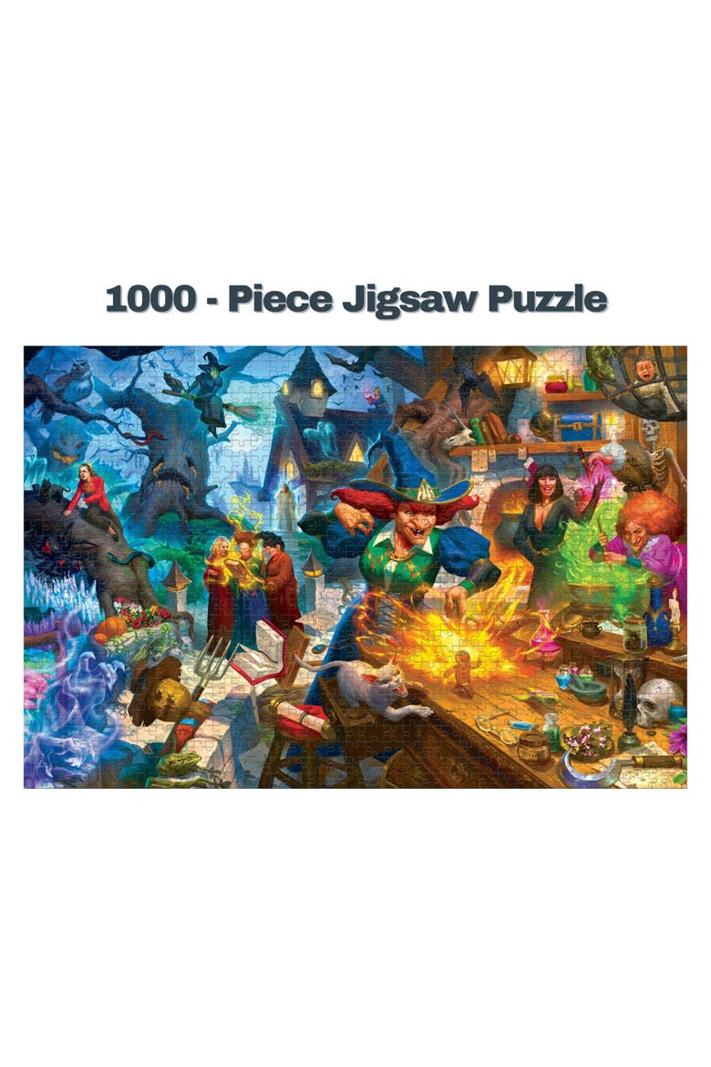 Witches Wanion Mystical Puzzle For Adults And Kids | 1000 Piece Jigsaw Puzzle, Alternate, color, Multi-Color