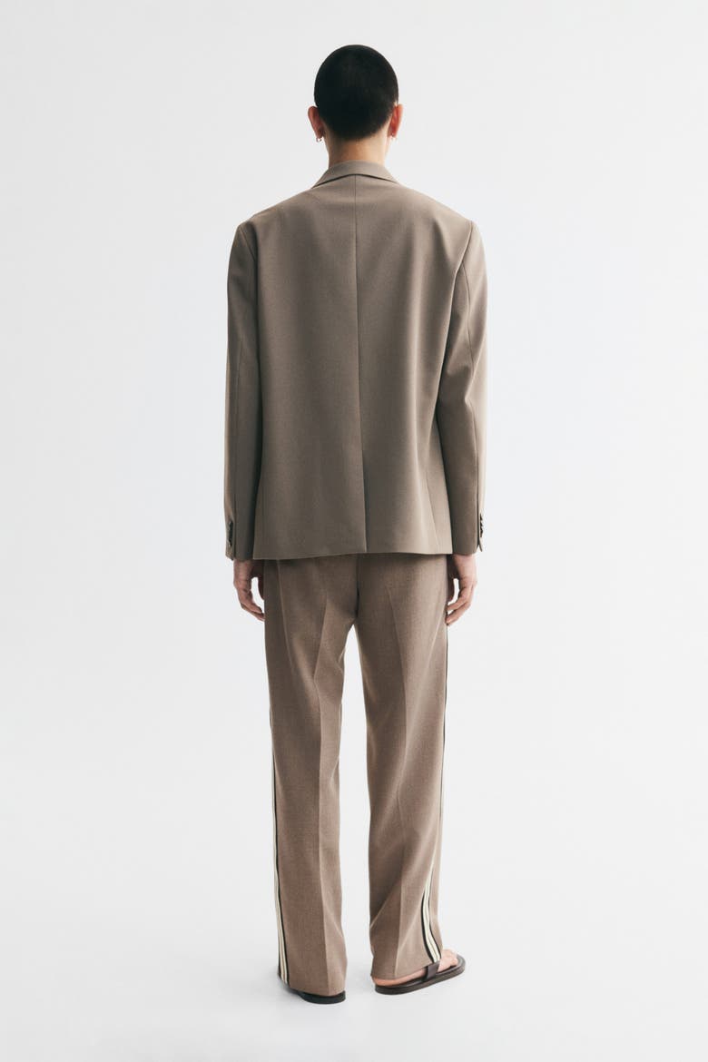 Relaxed-fit Pants, Alternate, color, Light brown/striped