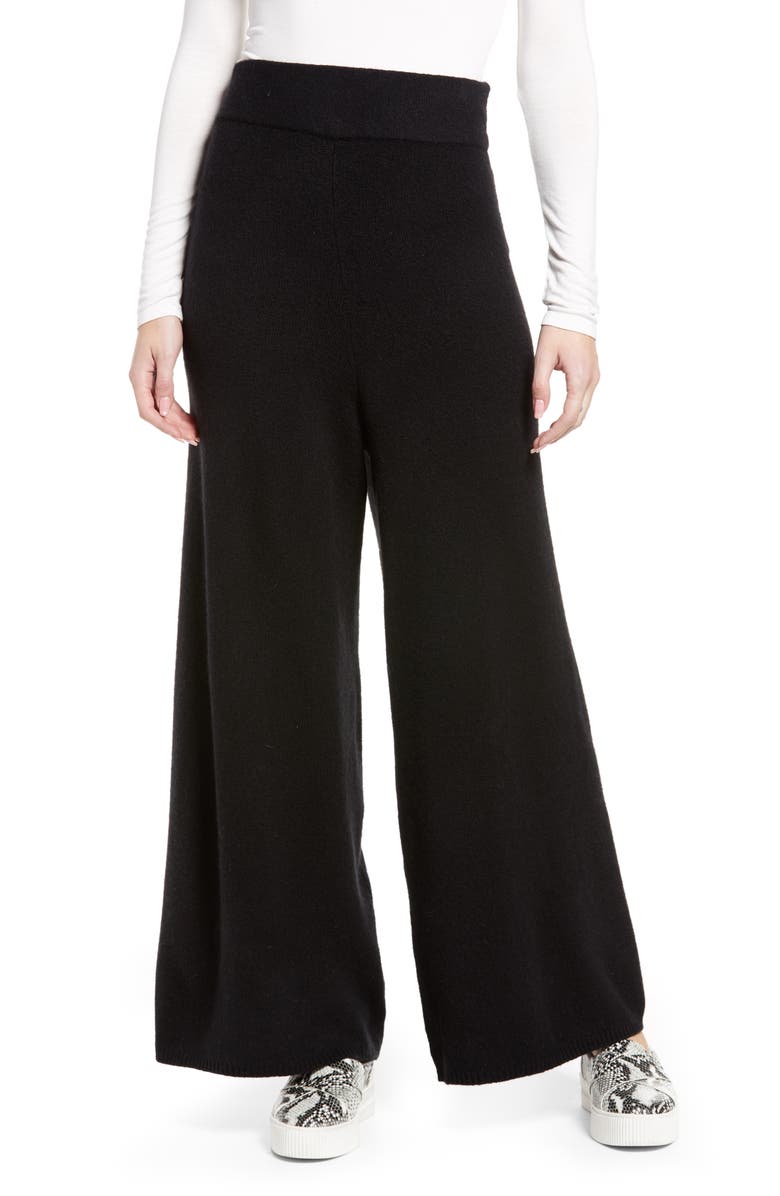 Nordstrom Wide Leg Sweater Pants, Main, color,