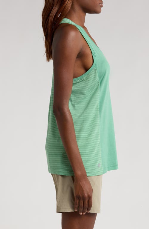 Smartwool Active Mesh Racerback Tank In Zen Green