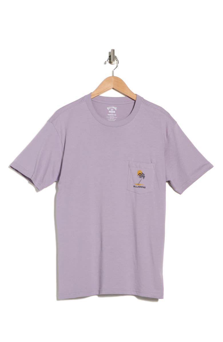 Billabong Troppo Premium Cotton T-Shirt, Main, color, Light Purple