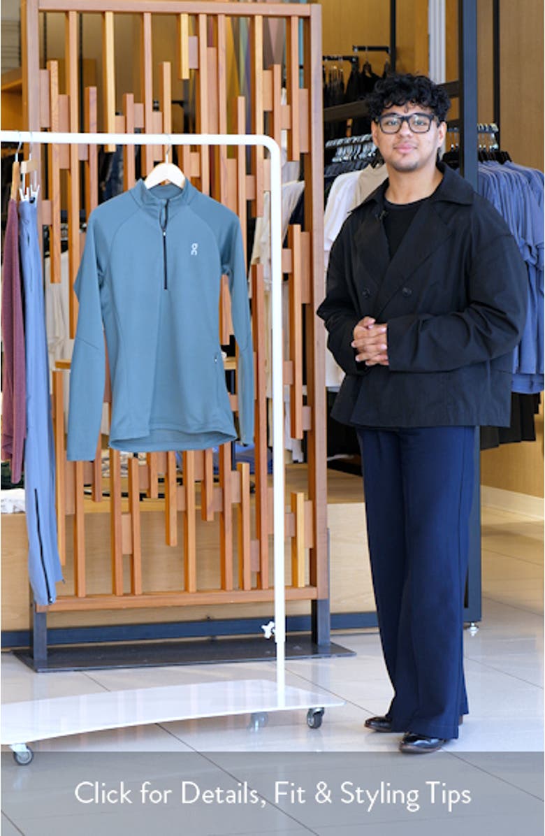 Climate Quarter Zip Running Top, sales video thumbnail