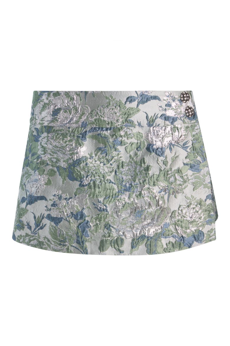 Somers Jacquard Miniskort, Alternate, color, LIGHT SAGE