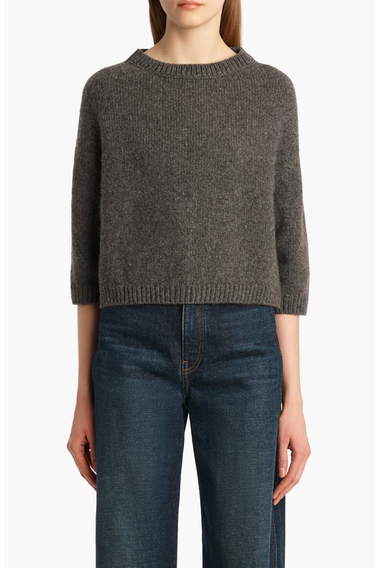 Sabina Cashmere Sweater, Main, color, STONE