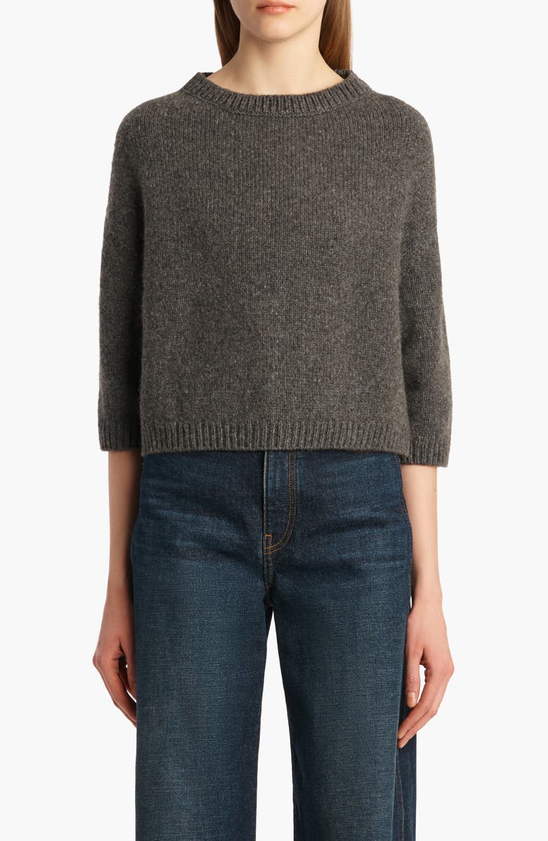 Khaite Sabina Cashmere Sweater, Main, color, Stone