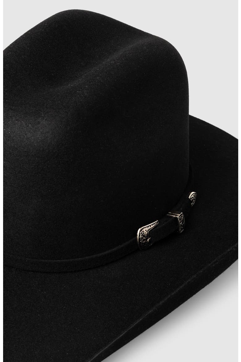 The Boss Premier Cowboy Hat, Alternate, color, Black