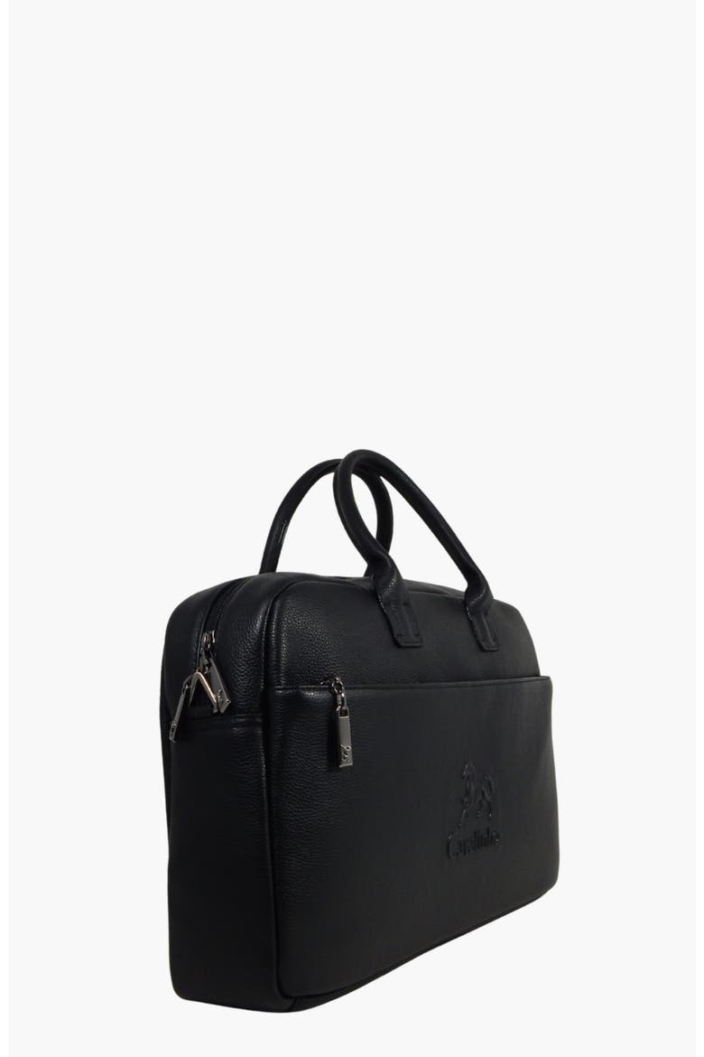El Estribo 547 Leather Laptop Bag 16", Alternate, color, Black