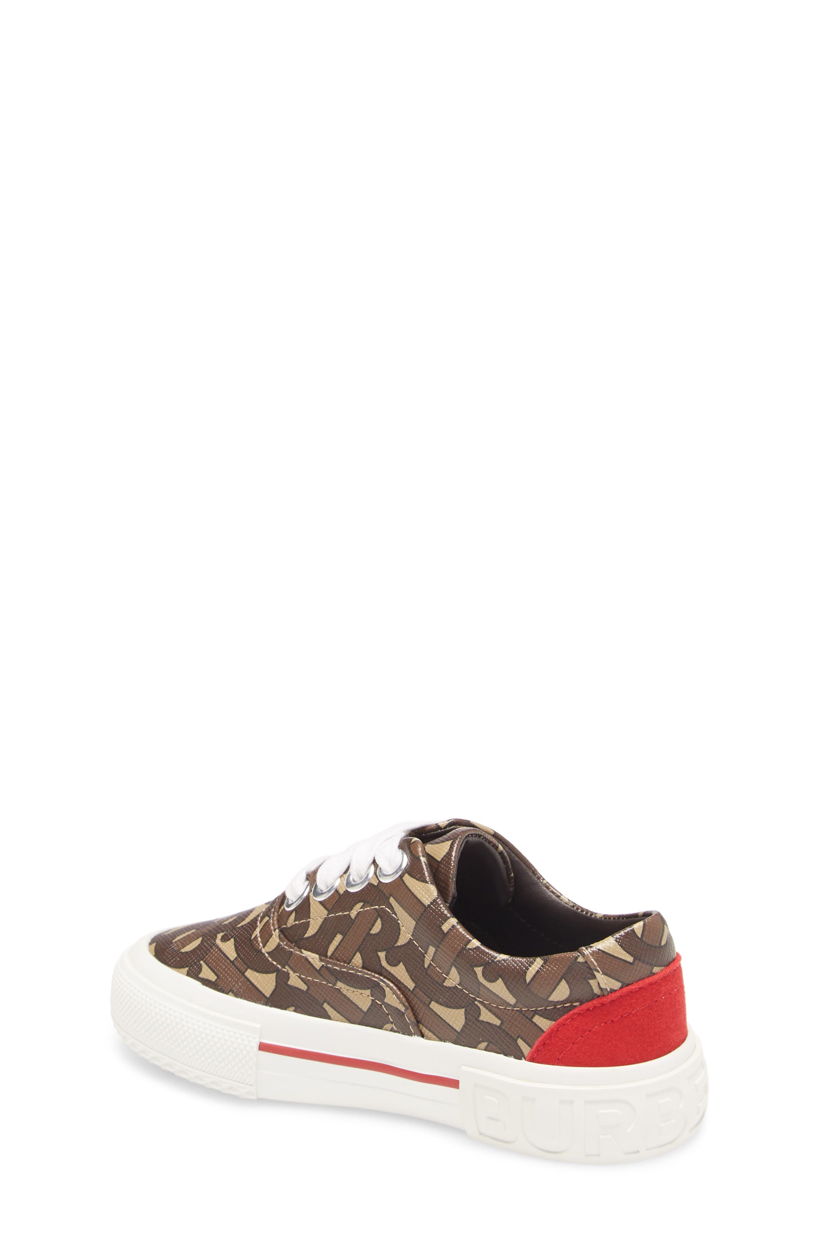 Burberry Monogram E-Canvas Sneaker, Alternate, color, 