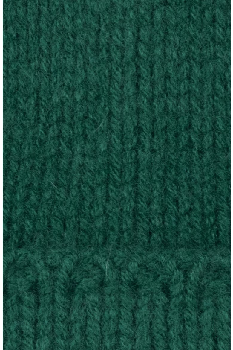 Pony Merino Wool Beanie, Alternate, color, BUSH GREEN