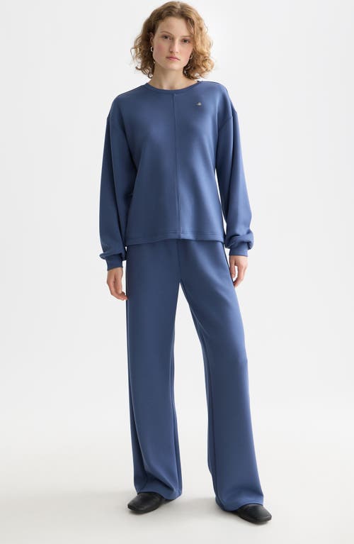 Scotch & Soda Relaxed Sweatshirt In Blue