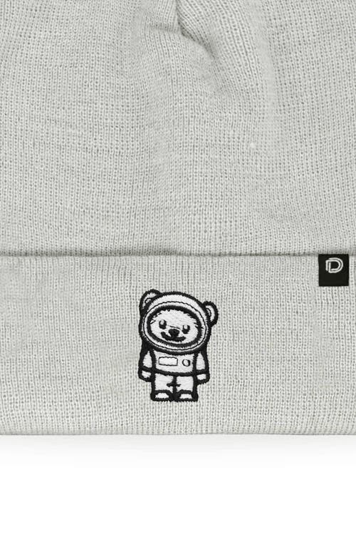 Dalix Ice Bear Beanie In Light Gray