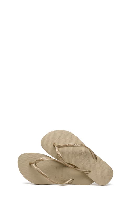 Havaianas Slim Flip Flop In Gray