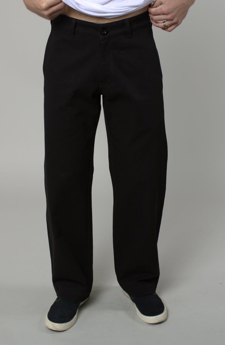 LEISURE LAB Dune Pant, Alternate, color, Noir