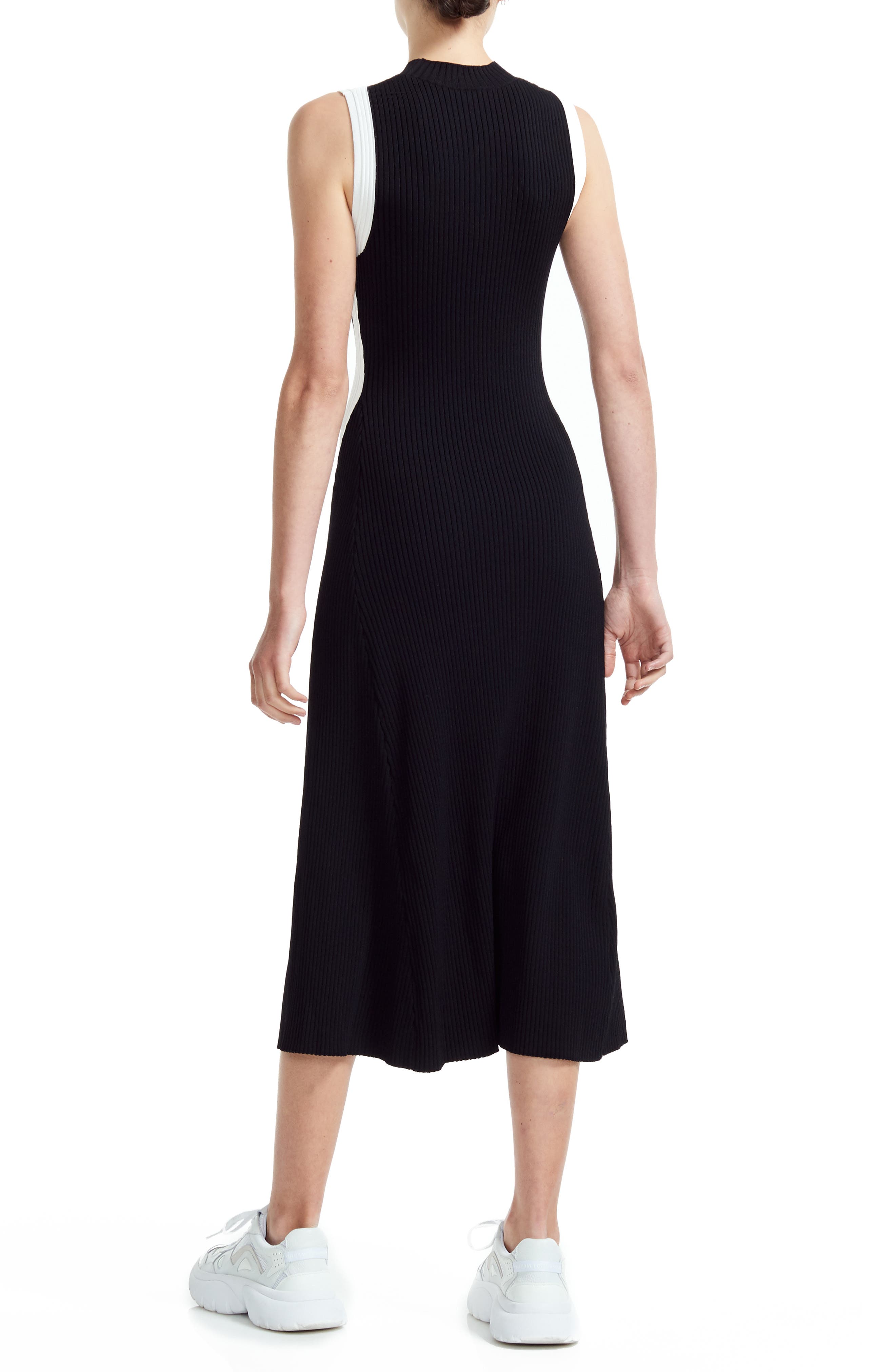 Rose Knit Midi Dress - image 2