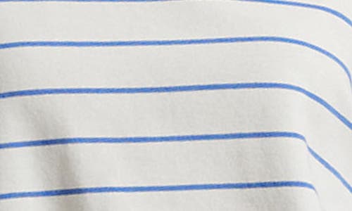Shop Polo Ralph Lauren Sweatshirt & Wide Leg Pajamas In Vineyard Stripe