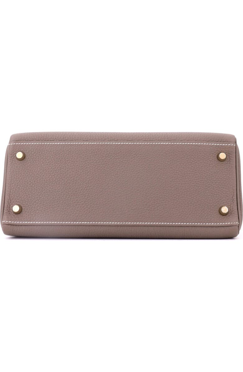 Pre-Owned Hermes Kelly Handbag Grey Togo with Gold Hardware 28, Alternate, color, Etoupe