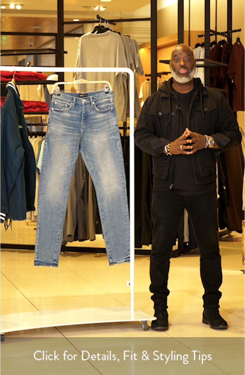 Gold Mine Slim Straight Leg Jeans, sales video thumbnail