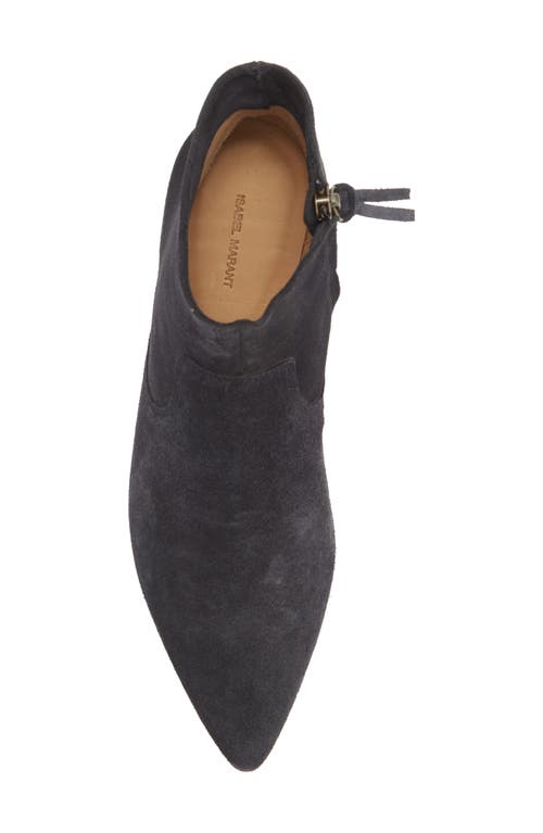 Isabel Marant Derst Pointed Toe Bootie In Black