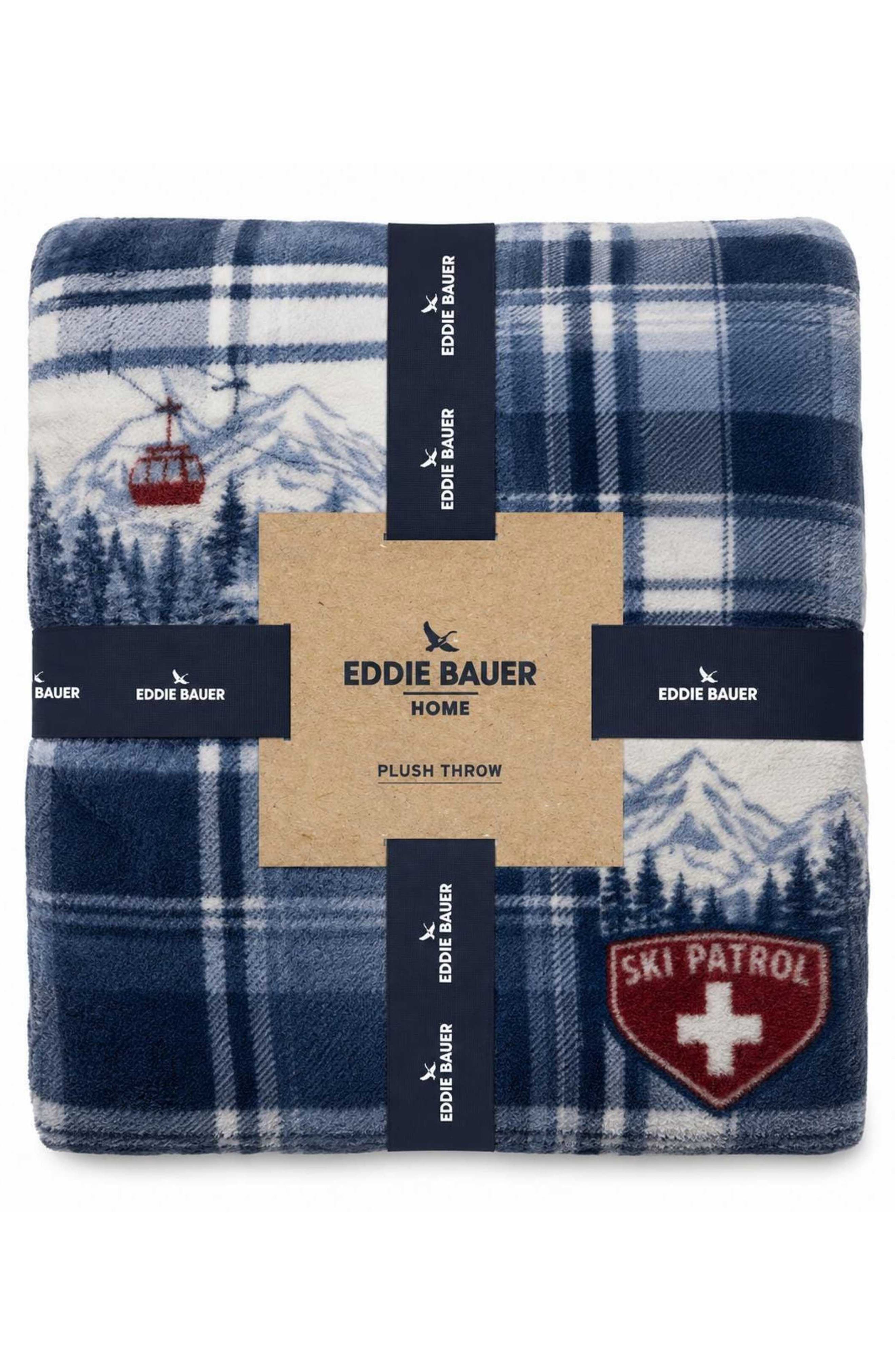 Eddie Bauer Spruce Mist Microfiber Throw | Nordstromrack