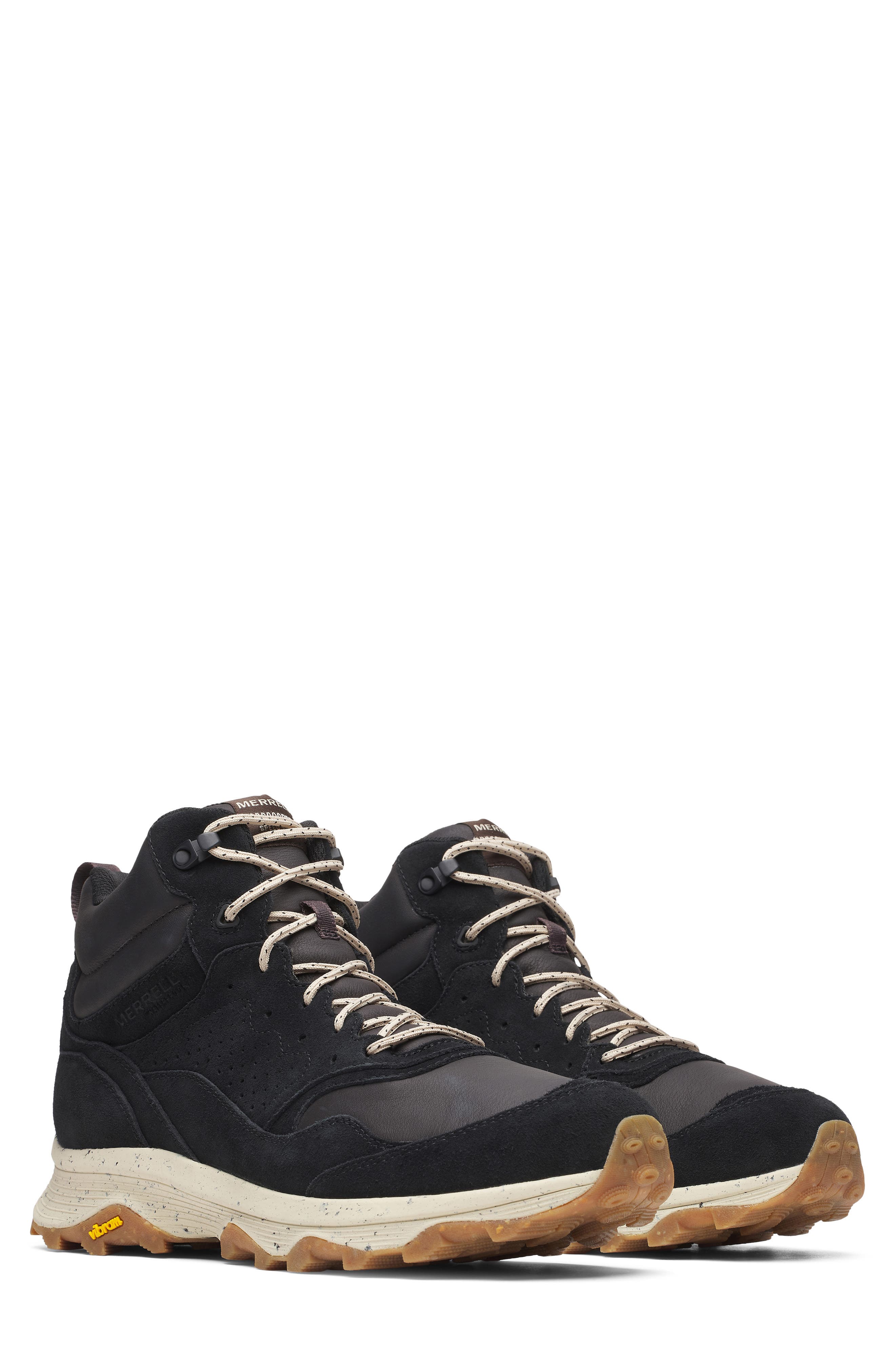 Merrell Speed Solo Mid Waterproof High Top Hiking Sneaker, Main, color, 