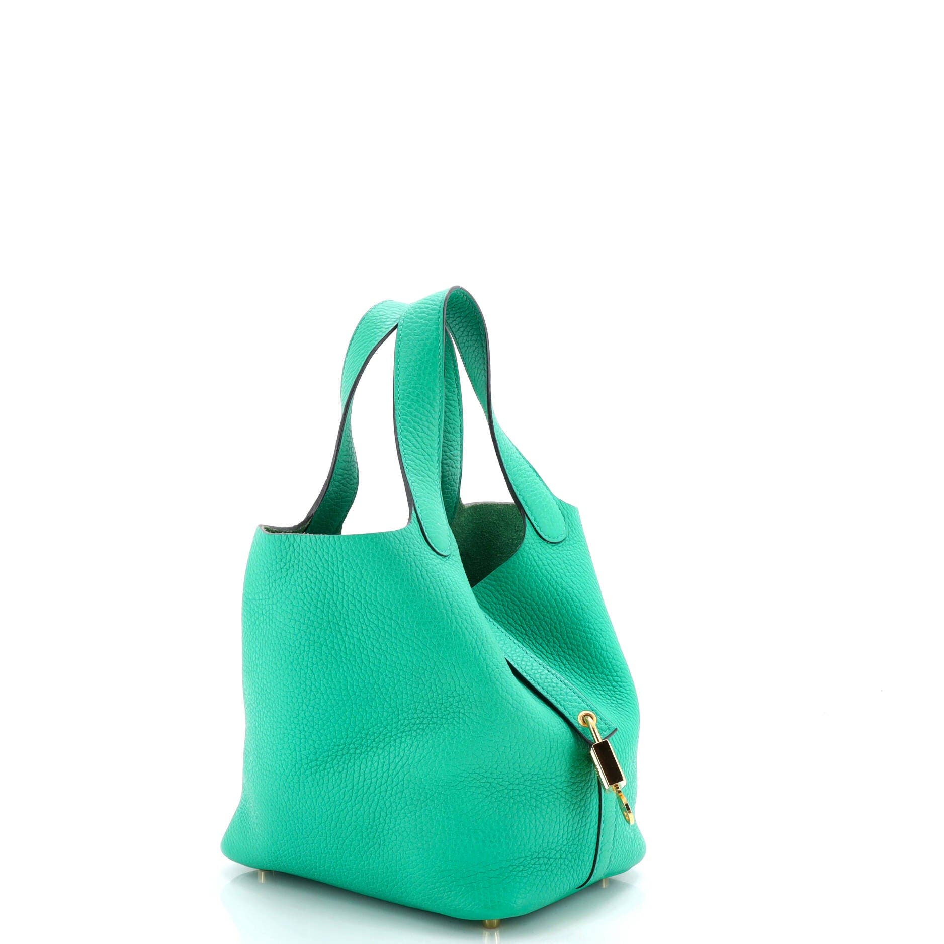 Pre-Owned Hermes Picotin Lock Bag Clemence PM, Alternate, color, 