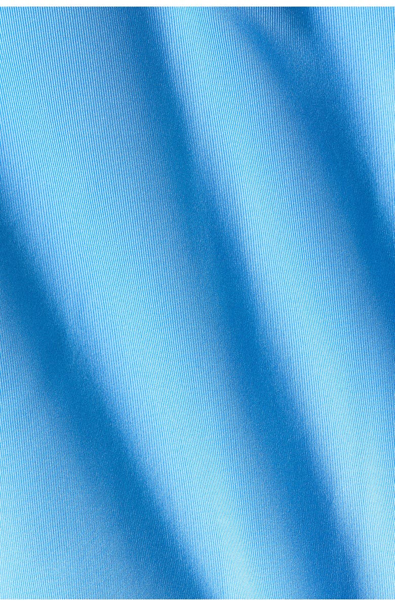 H&M Padded-cup Halterneck Swimsuit, Alternate, color, Blue