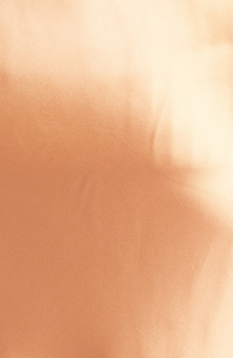 Acne Studios Elina Velvet & Satin Slipdress, Alternate, color, 