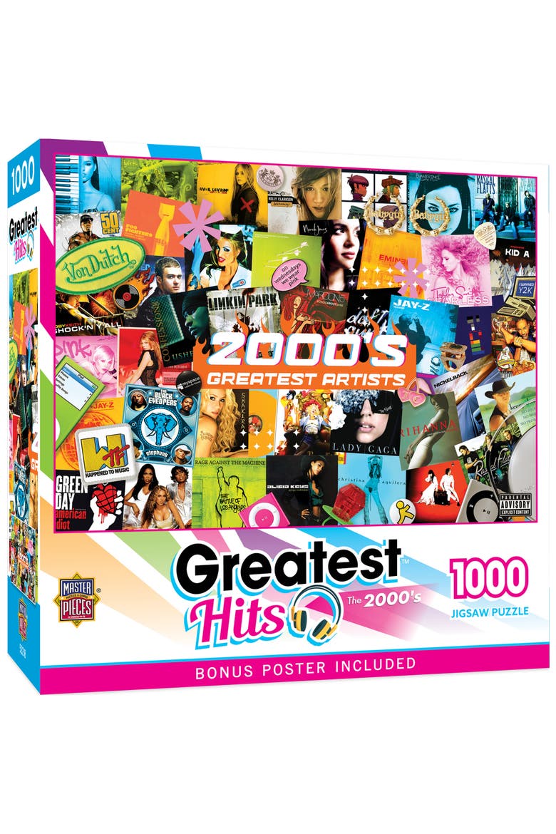2000's Artists 1000 Piece Jigsaw Puzzle, Main, color, Multicolor