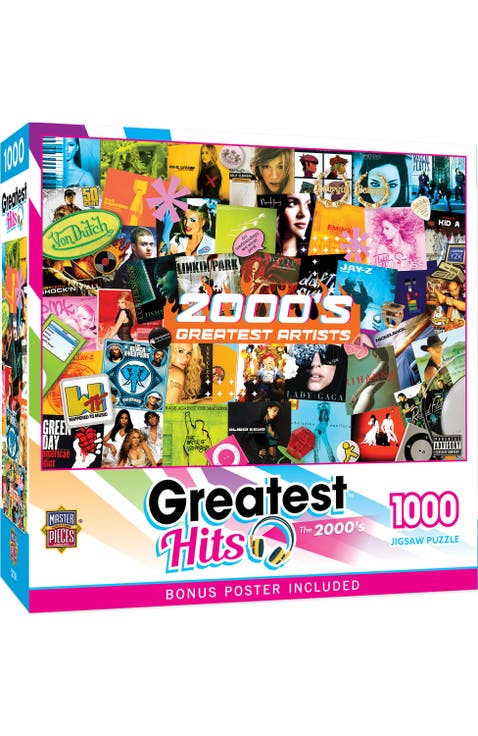 2000's Artists 1000 Piece Jigsaw Puzzle