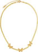 Petit Moments Emil Butterfly Charm Necklace