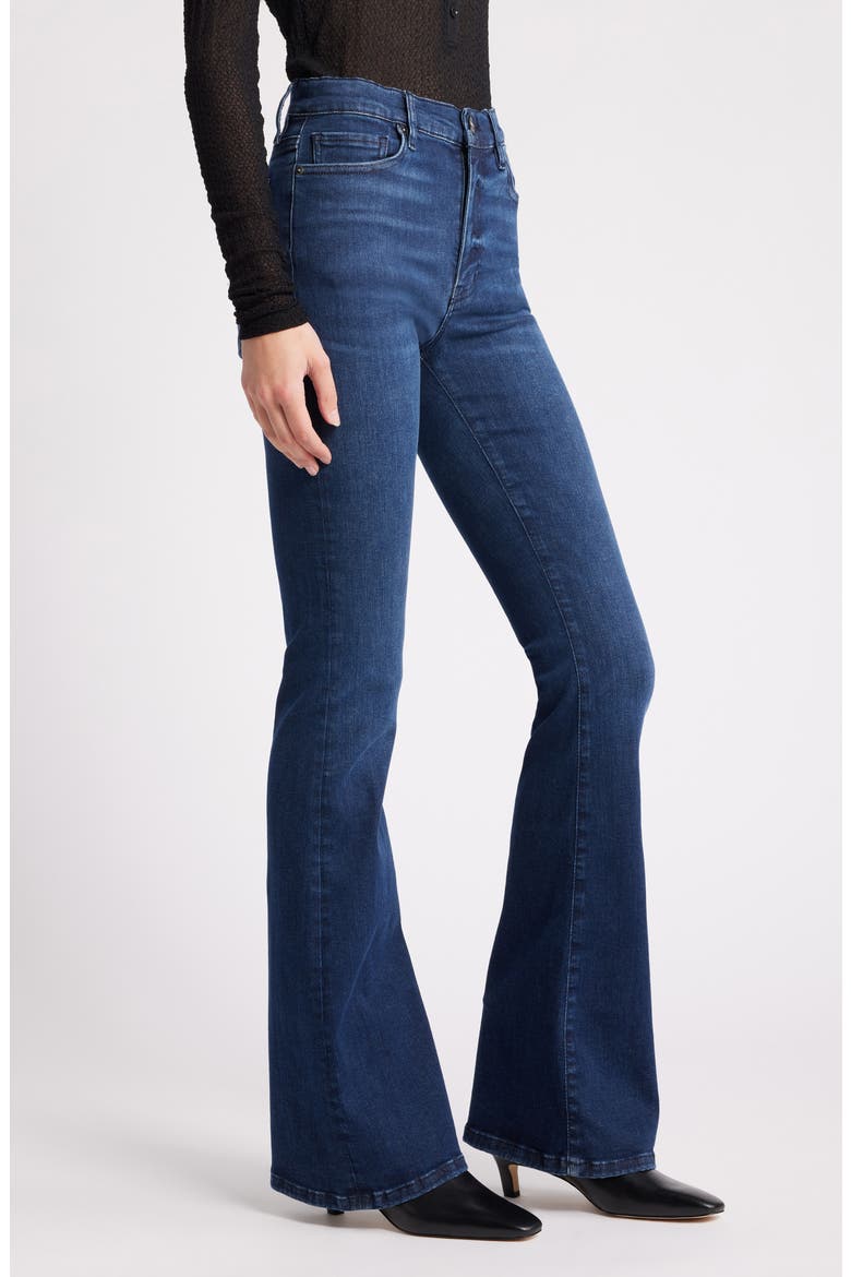 Le High Flare Jeans, Alternate, color, DANTE