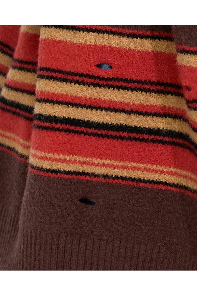 So Many Likes Oversized Knitted Cardi Coat, Alternate, color, Dark Brown